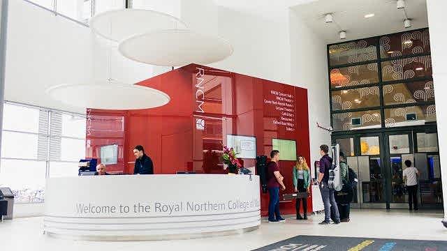 The RNCM reception.